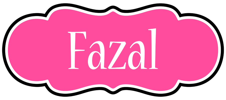 Fazal invitation logo
