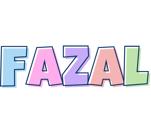 Fazal pastel logo