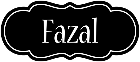 Fazal welcome logo