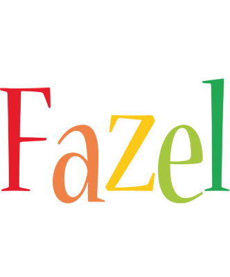 Fazel birthday logo