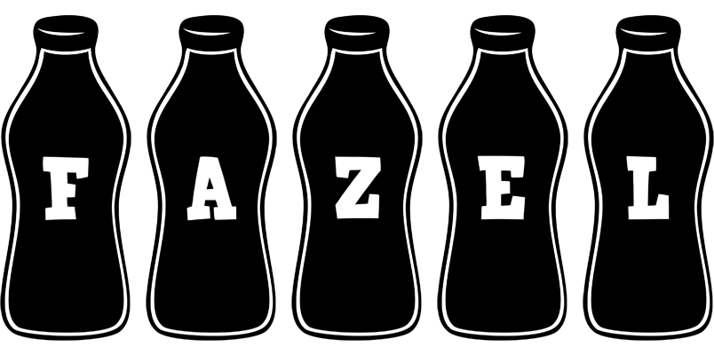 Fazel bottle logo