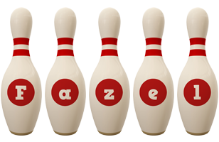Fazel bowling-pin logo