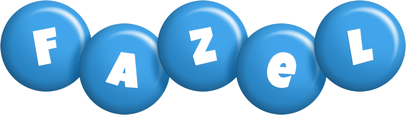 Fazel candy-blue logo