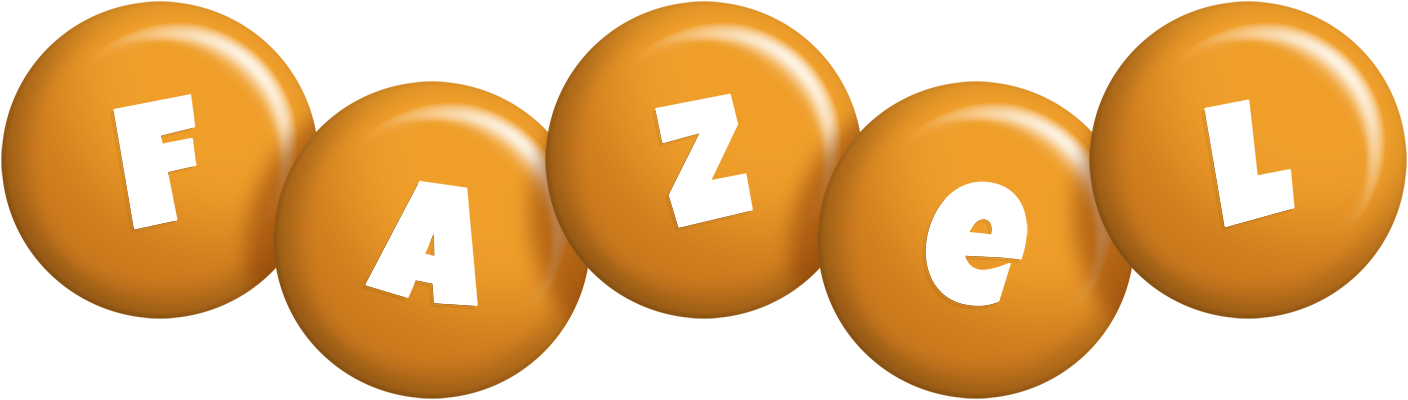 Fazel candy-orange logo