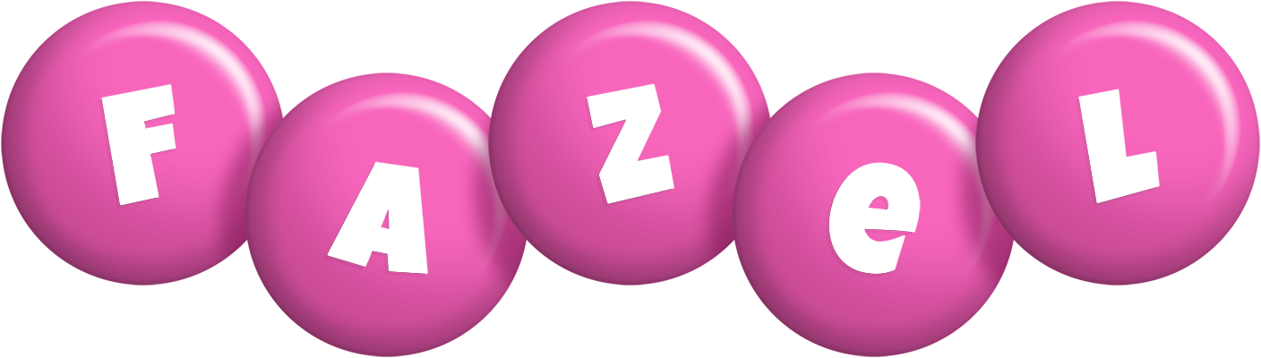 Fazel candy-pink logo