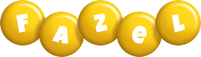 Fazel candy-yellow logo