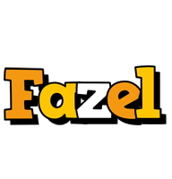 Fazel cartoon logo