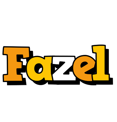 Fazel cartoon logo