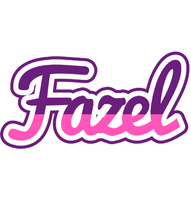 Fazel cheerful logo