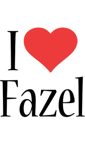 Fazel i-love logo