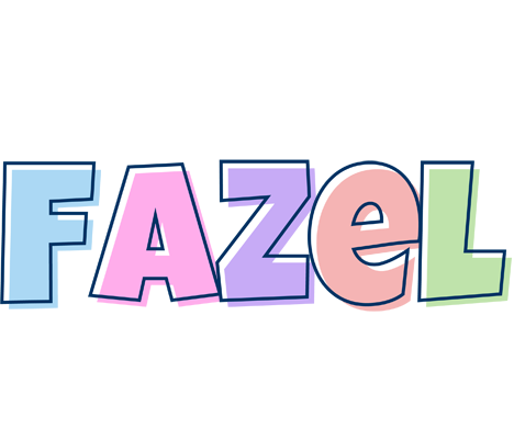 Fazel pastel logo