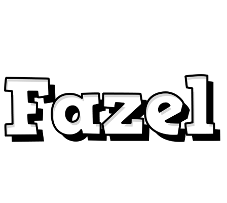 Fazel snowing logo