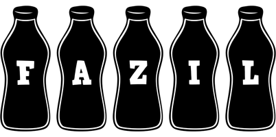 Fazil bottle logo