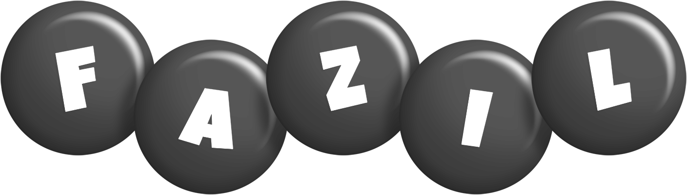 Fazil candy-black logo