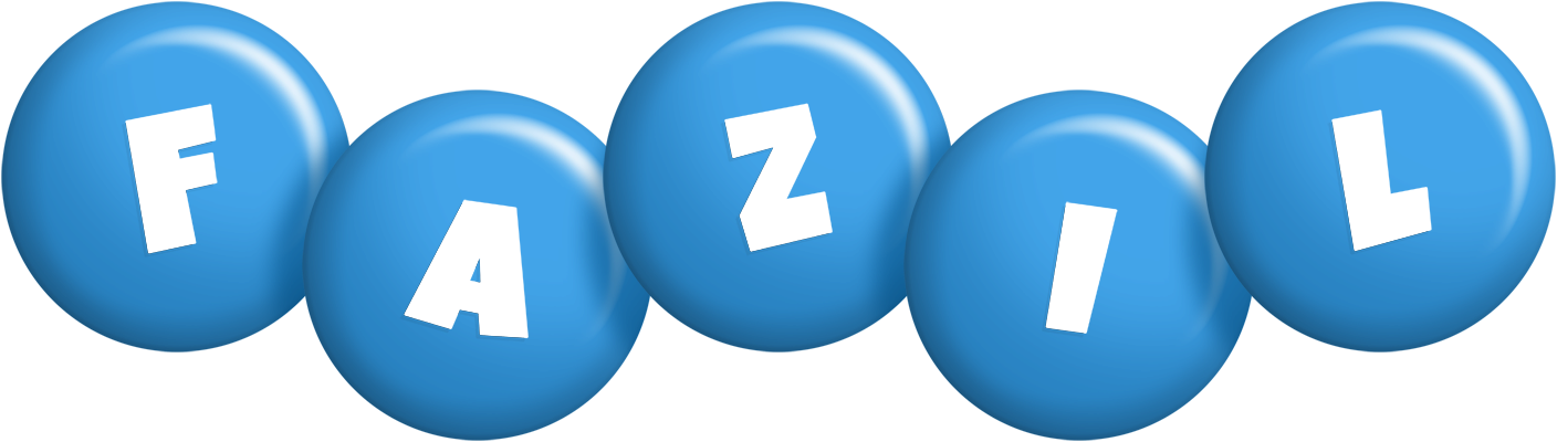 Fazil candy-blue logo