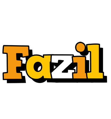 Fazil cartoon logo