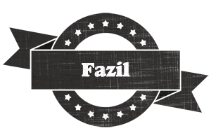 Fazil grunge logo