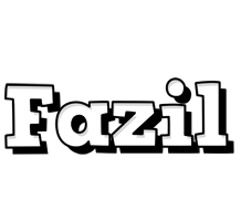 Fazil snowing logo