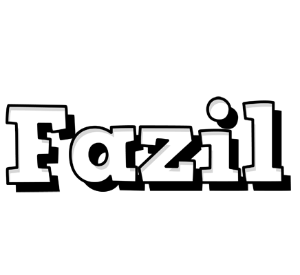 Fazil snowing logo
