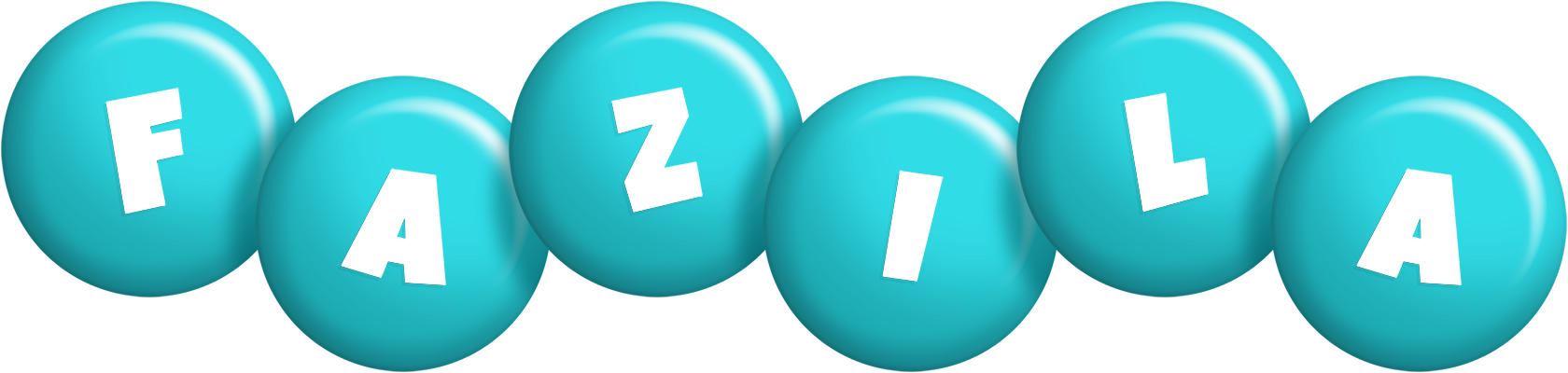 Fazila candy-azur logo