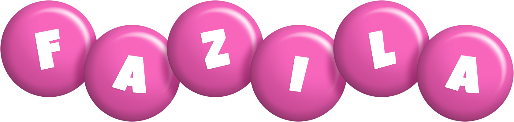 Fazila candy-pink logo