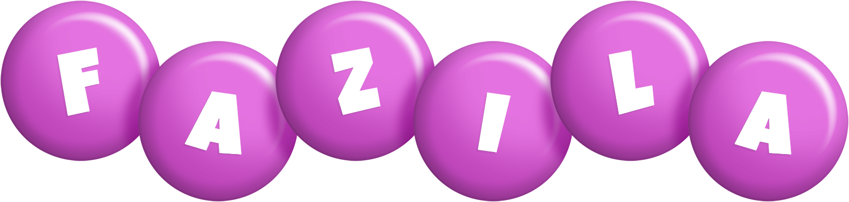 Fazila candy-purple logo