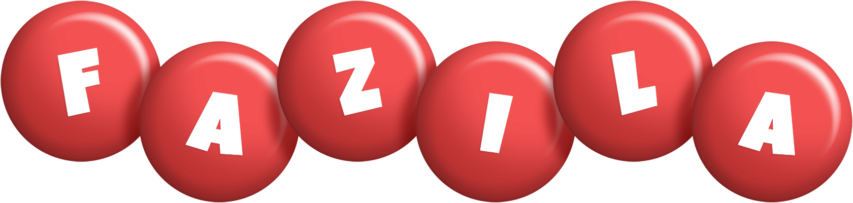 Fazila candy-red logo