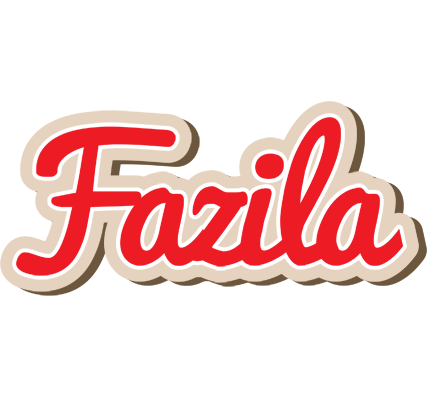 Fazila chocolate logo