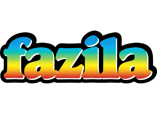 Fazila color logo