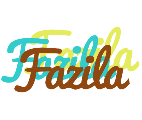 Fazila cupcake logo