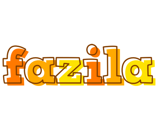 Fazila desert logo