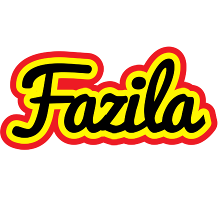 Fazila flaming logo