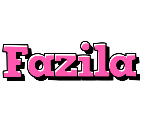 Fazila girlish logo