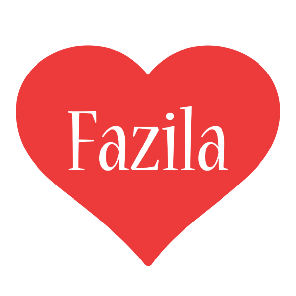 Fazila love logo