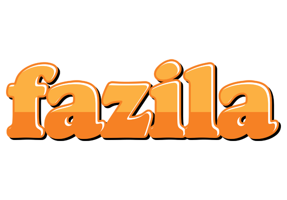 Fazila orange logo