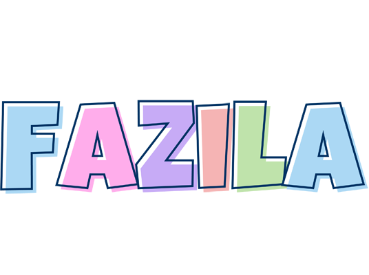 Fazila pastel logo