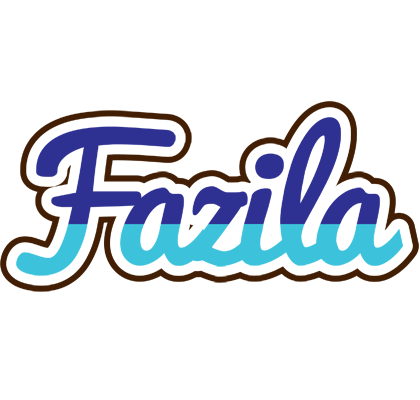 Fazila raining logo