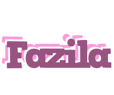 Fazila relaxing logo