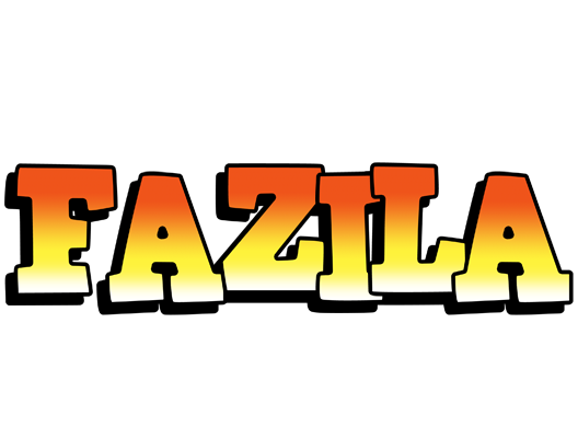 Fazila sunset logo