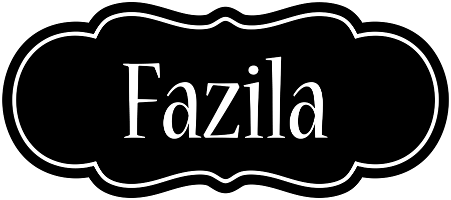 Fazila welcome logo