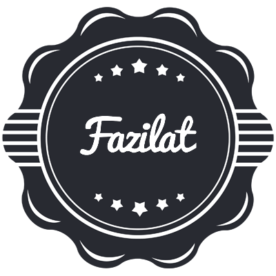 Fazilat badge logo
