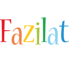 Fazilat birthday logo