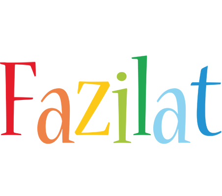 Fazilat birthday logo