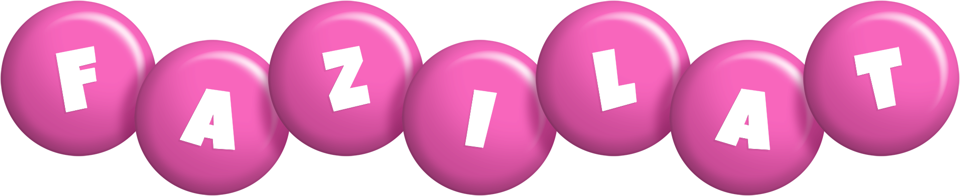 Fazilat candy-pink logo