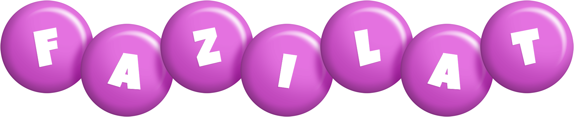 Fazilat candy-purple logo