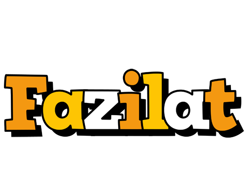 Fazilat cartoon logo