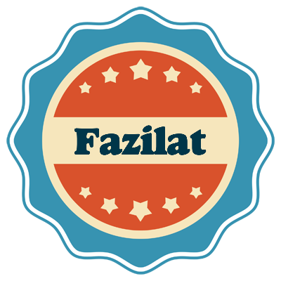 Fazilat labels logo