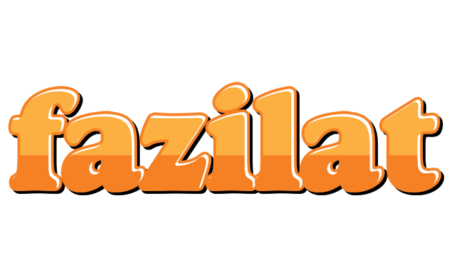 Fazilat orange logo
