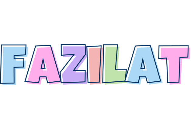 Fazilat pastel logo