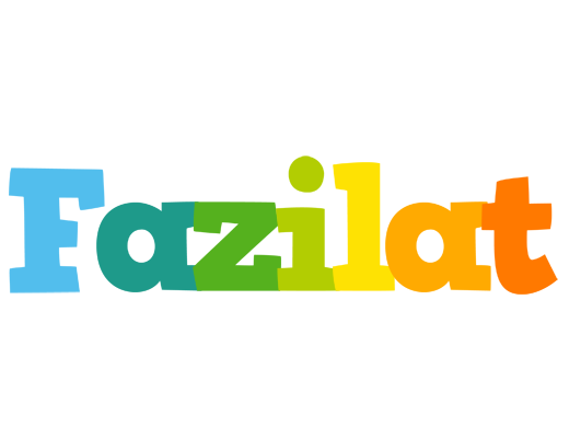 Fazilat rainbows logo